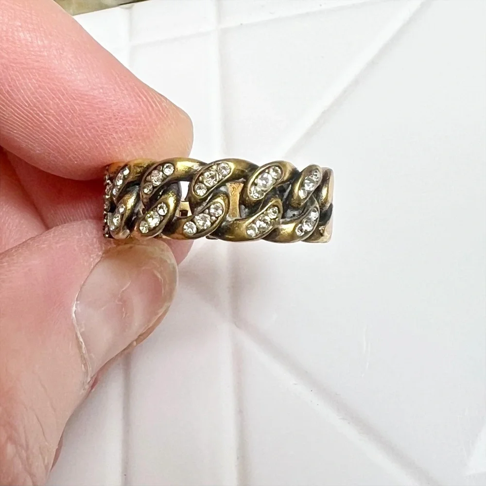 Dior J’Adior Gold and Crystal Ring - Picture 4 of 9